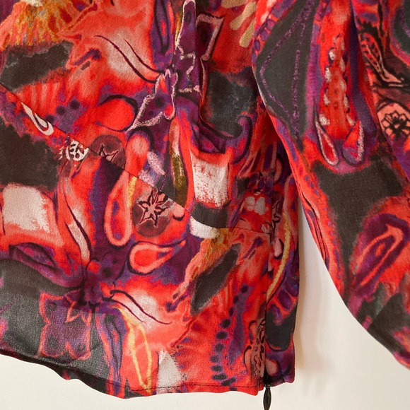IRO stunning paisley “DENA” blouse NWT - Picture 6 of 10